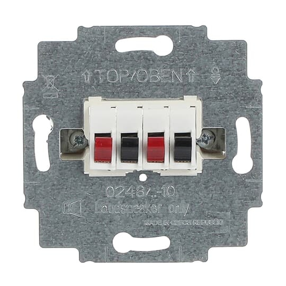 Busch-Jaeger Stereo Lautsprecher Anschlussdose 0248/04-101 Nr. 2CKA000230A0403