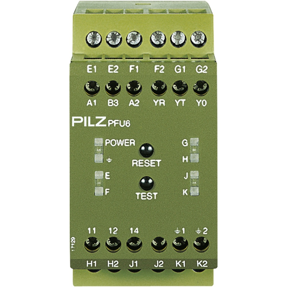 Pilz Fehlerspannungsüberwachung 841000 Typ PFU6 24V-240VAC/DC UM 0-690VAC/DC