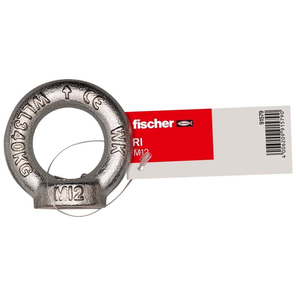 Fischer Ringmutter 091579 Typ RI M12 E