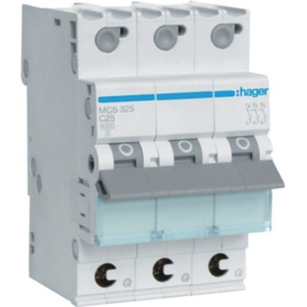 Hager Leitungsschutzschalter MCS325