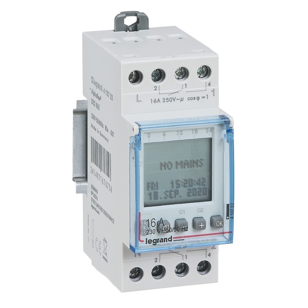 Legrand Wochenzeitschaltuhr 2 Kanal 412722