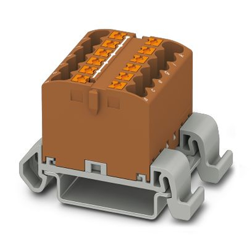 Phoenix Contact Verteilerblock 3273164 Typ PTFIX 12X2,5-NS35A BN