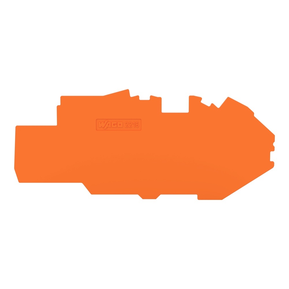 Wago Abschluss und Zwischenplatte 2216-7792