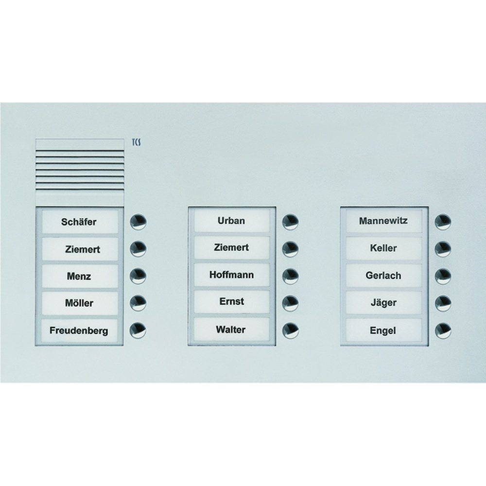 TCS Audio Außenstation PUK15/3-EN