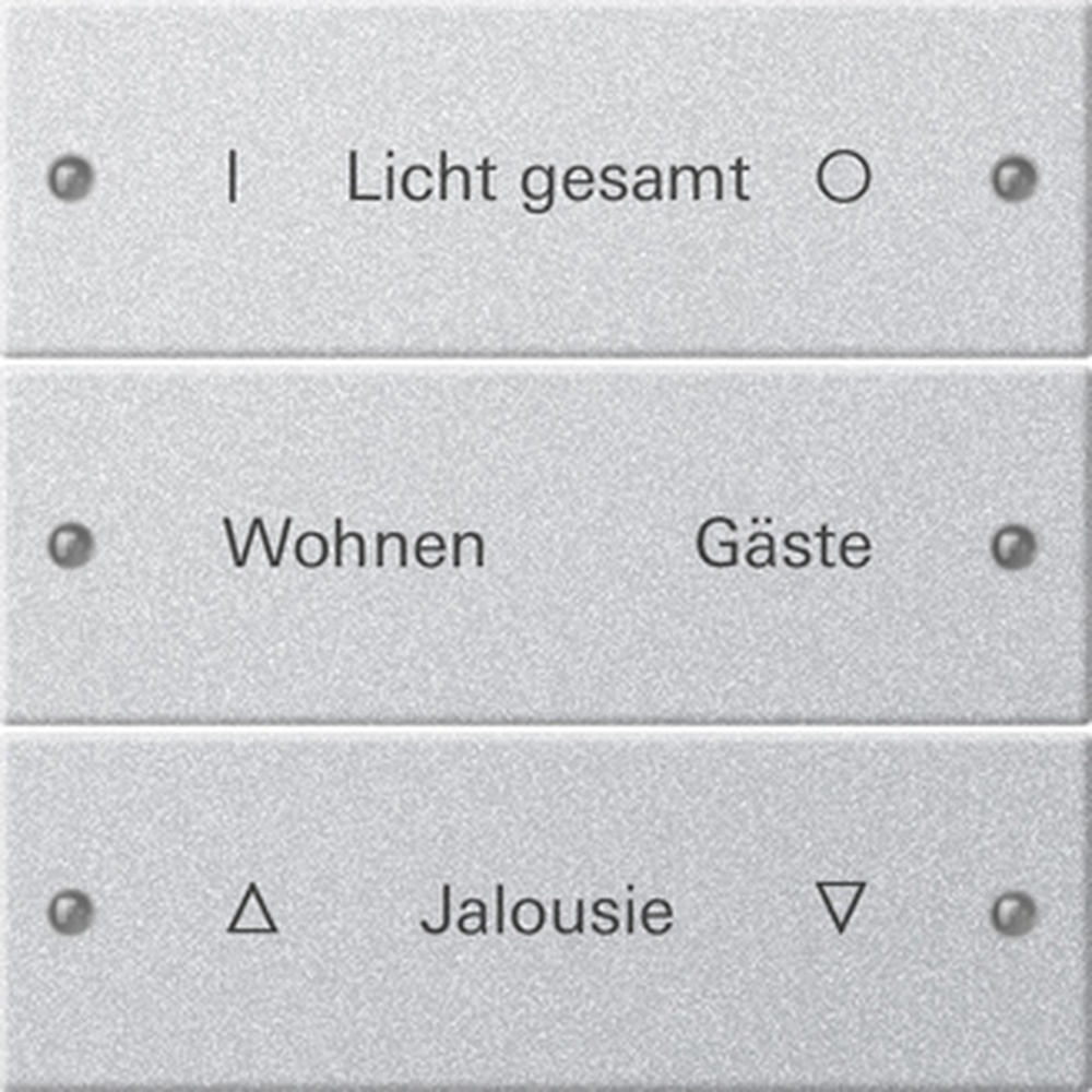 Gira Wippenset 3fach 220326