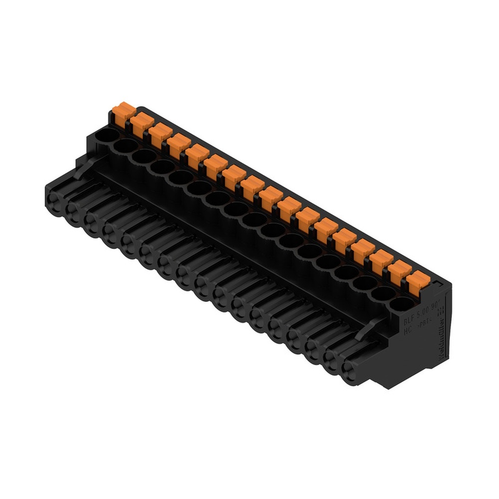 Weidmüller Leiterplattensteckverbinder 1979420000 Typ BLF 5.00HC/17/90 SN BK BX