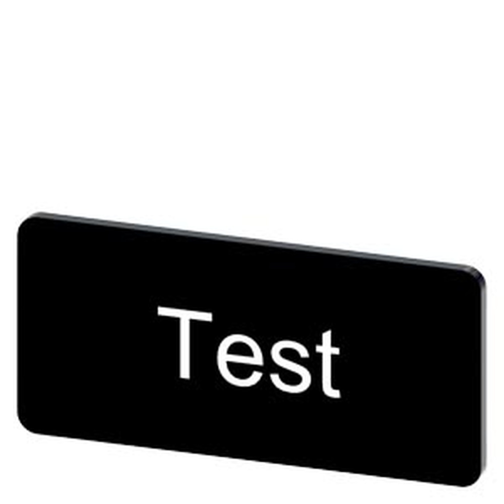 Siemens Bezeichnungsschild 3SU1900-0AC16-0DV0