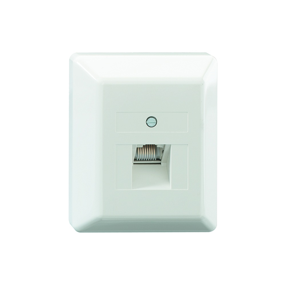 Rutenbeck Anschlussdose 13411501 Typ UAE-Cat.6A iso-8 U Ap rw