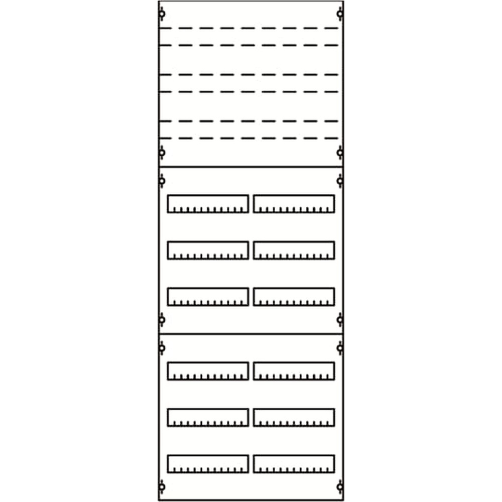 Striebel & John Verteilerfeld 2CPX037668R9999 Typ 2V5KA