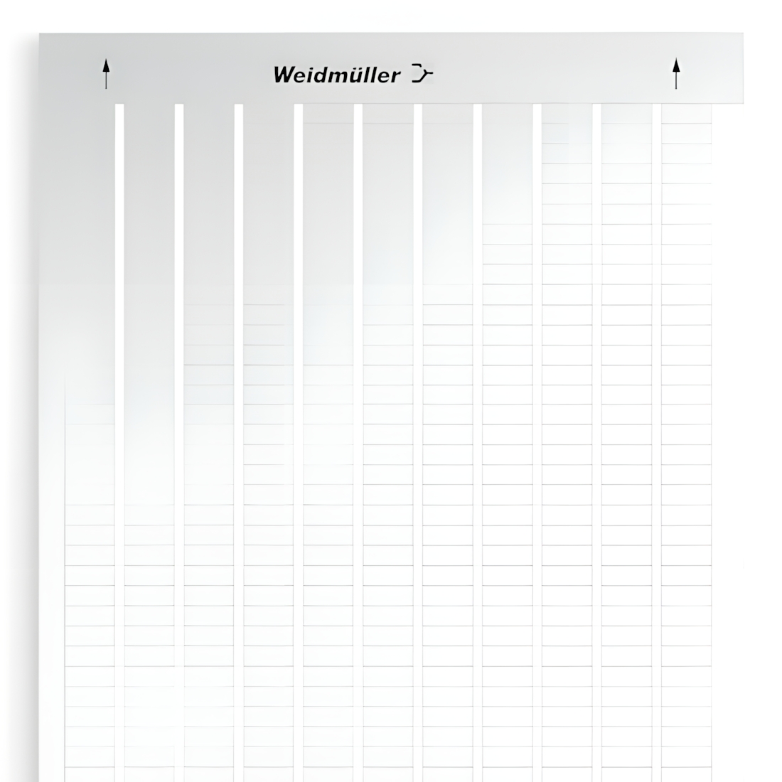 Weidmüller Gerätemarkierung 1686360001 Typ LM MT300 15/6 SI