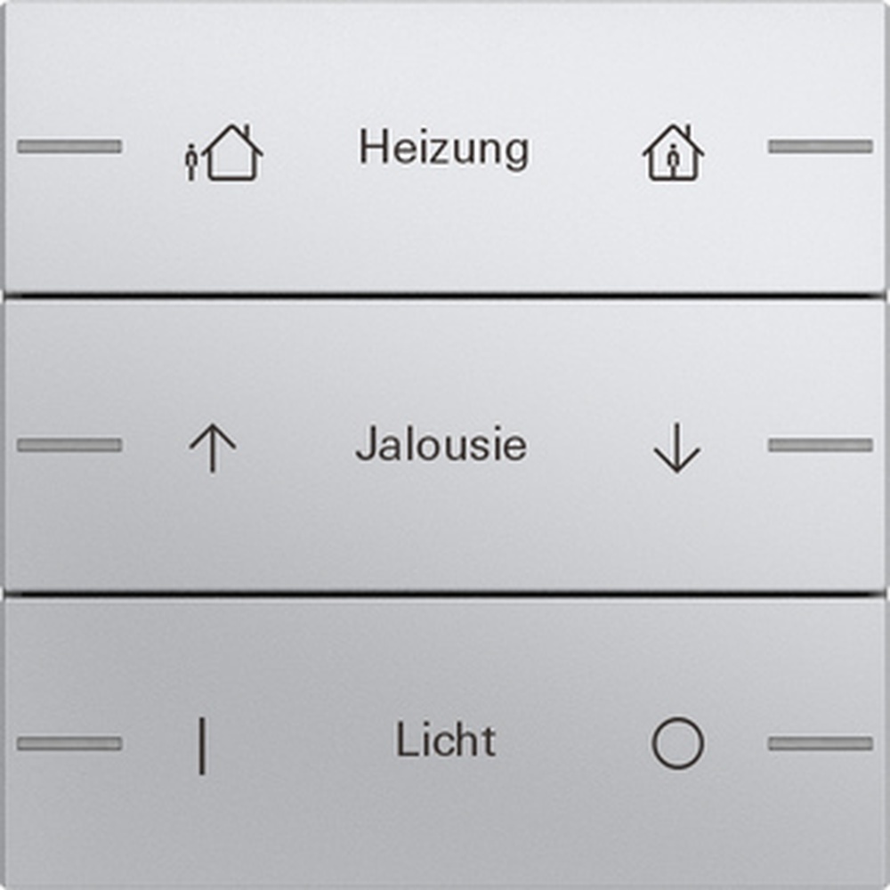 Gira Wippenset 3fach 576326