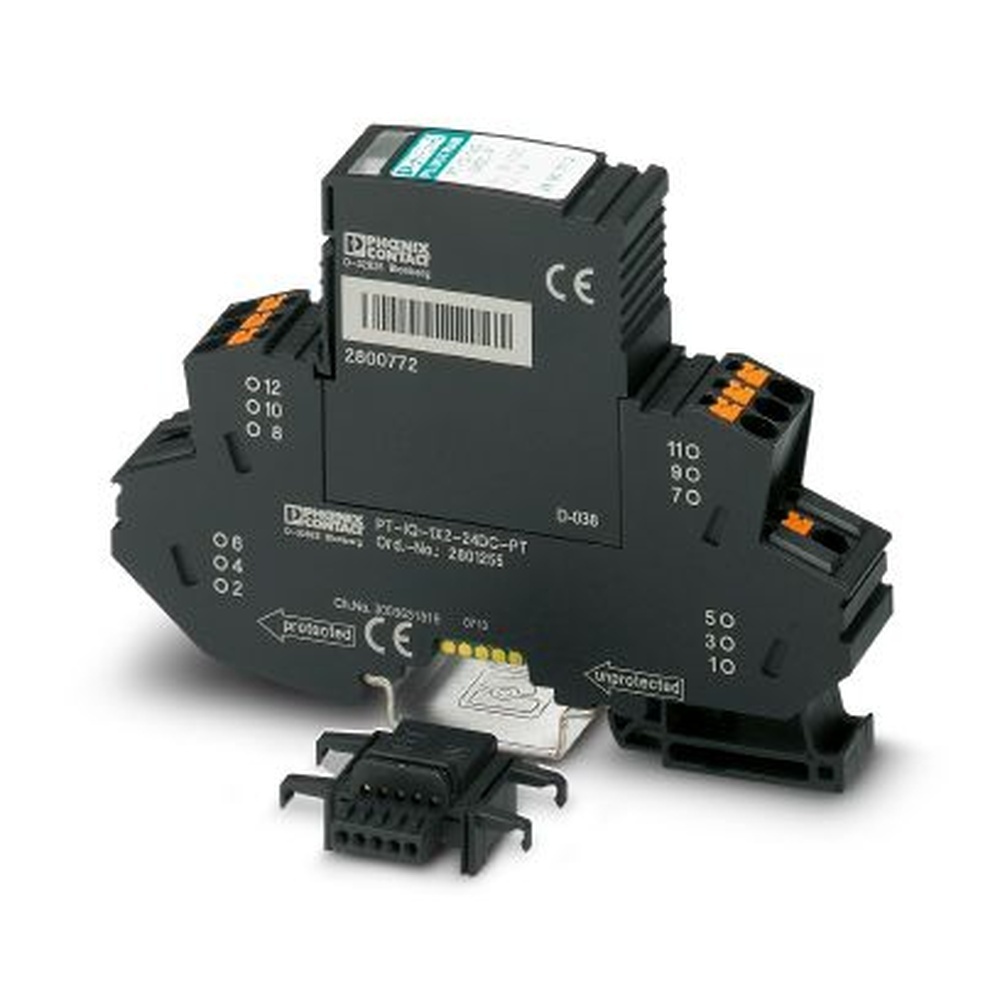 Phoenix Contact Überspannungsschutzgerät 2801255 Typ PT-IQ-1X2-24DC-PT