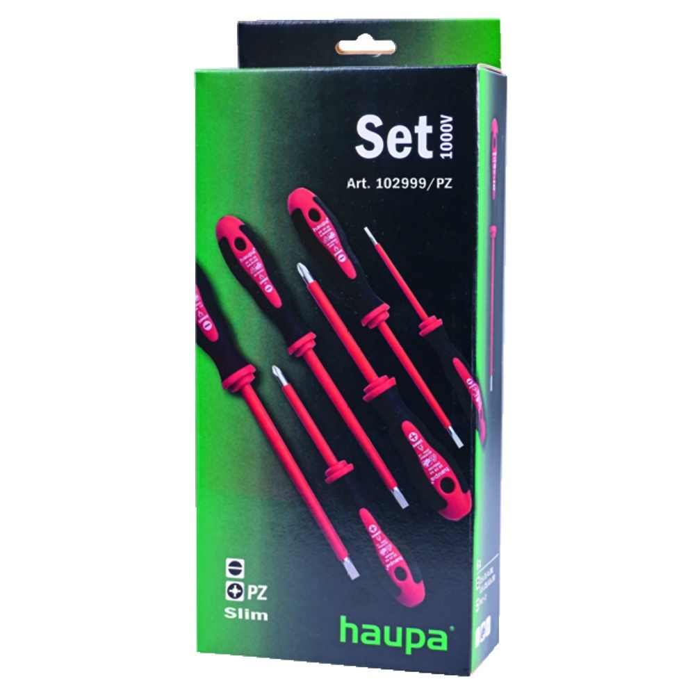 Haupa VDE Schraubendreher Satz 102999/PZ