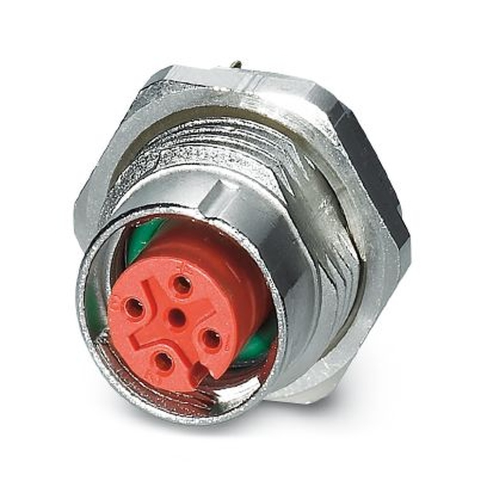 Phoenix Contact Gerätesteckverbinder Hinterwand 1457869 Typ SACC-DSI-FS-4CON-L180/SH RD