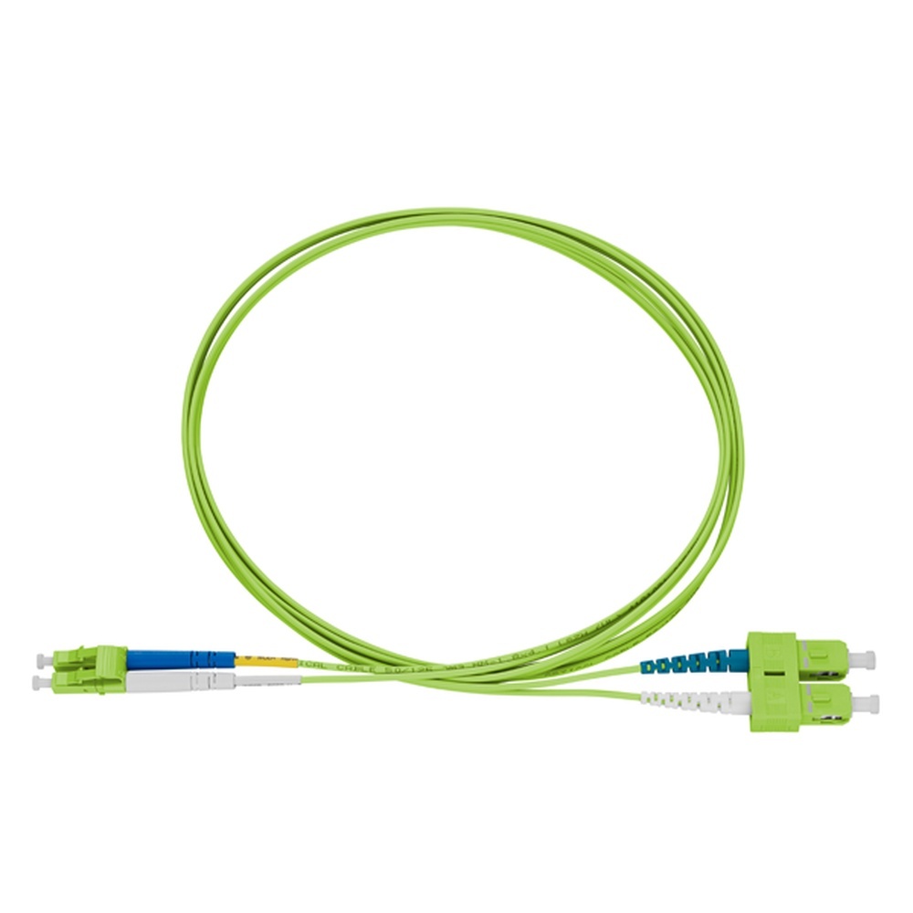 Rutenbeck Patchkabel 228051102 Typ LC-D/SC-D Patchkabel OM5 grün 2m