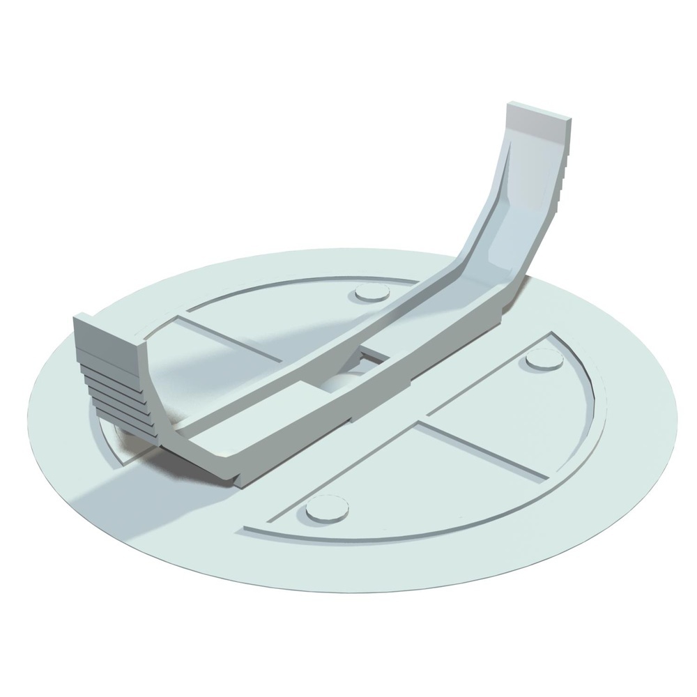 OBO Bettermann Federdeckel 2004634 Typ UV 80 FD