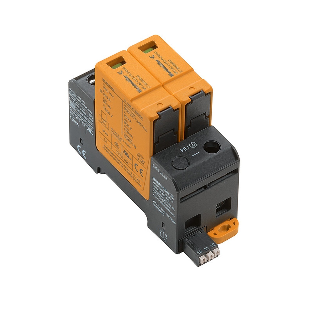 Weidmüller Überspannungsableiter 2736330000 Typ VPU AC II US 2 R 240/50