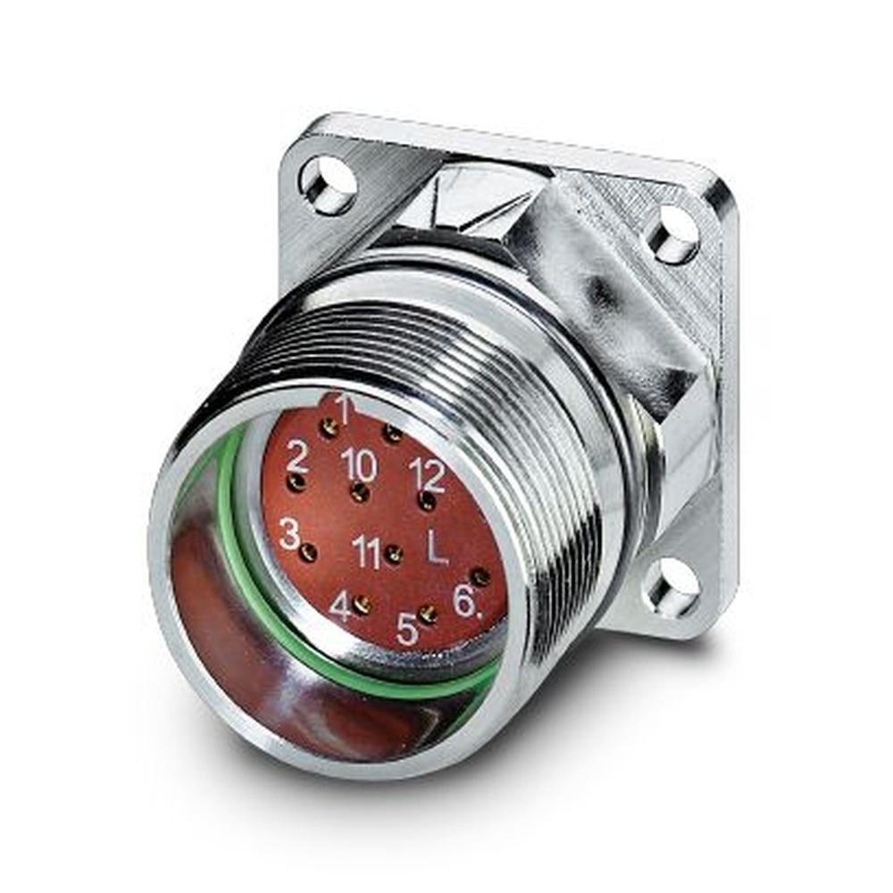 Phoenix Contact Gerätesteckverbinder, Vorderwand 1607283 Typ RF-12S1N8AWA00