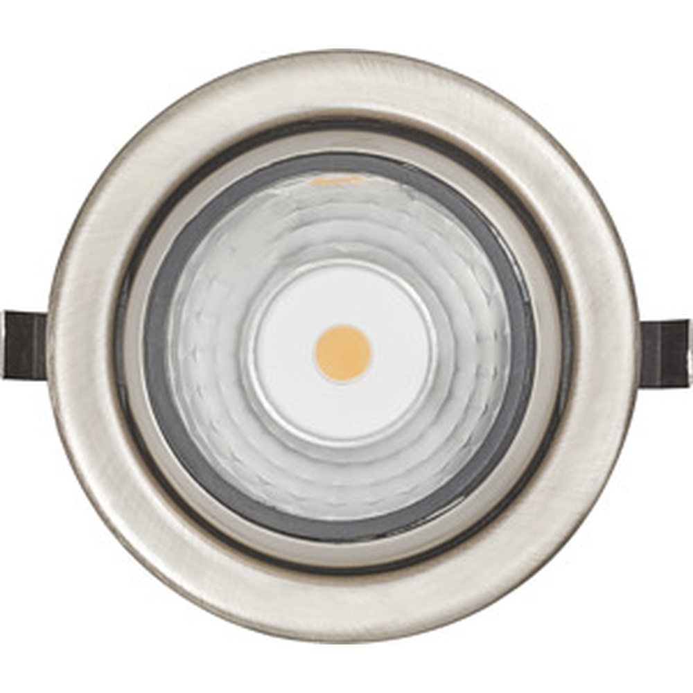 Nobile Möbel Einbaustrahler 1850230912 Typ N 5022 COB nickel-gebürstet