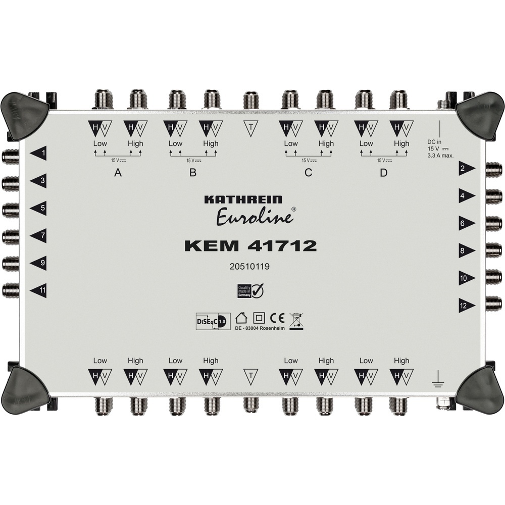 Kathrein Multischalter 20510119 Typ KEM41712