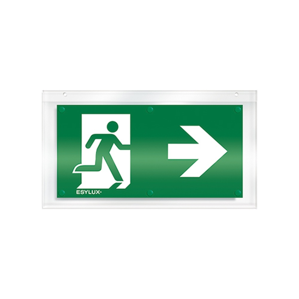 ESYLUX Piktogramm Scheibe EN10079054 Typ Piktogramm-Scheibe 24 einseitig rechts