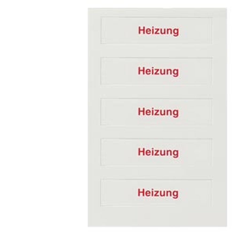 Siemens Piktogrammbogen 5TG1316