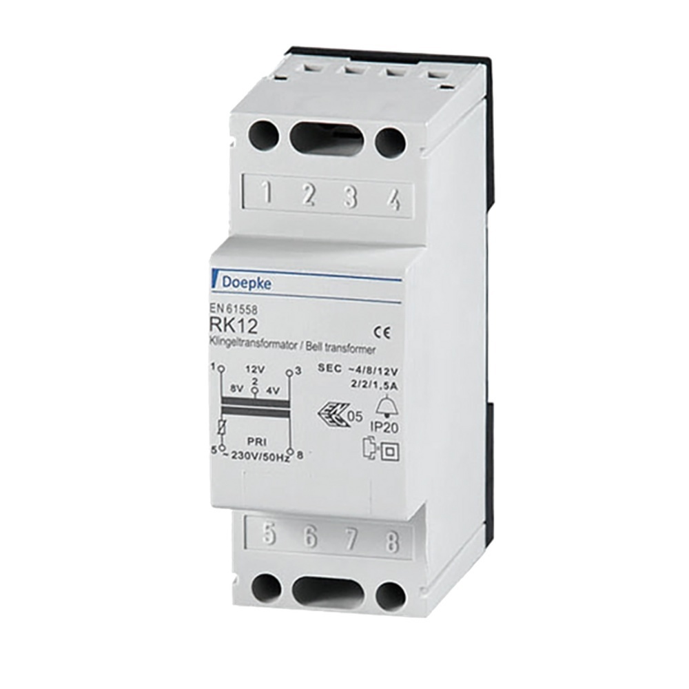 Doepke Klingeltransformator 09980033 Typ RK12 12V