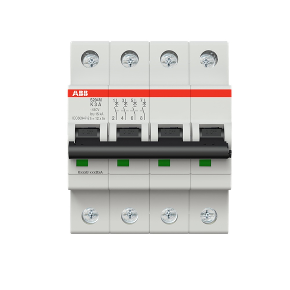 ABB Leitungsschutzschalter 2CDS274001R0317 Typ S204M-K3