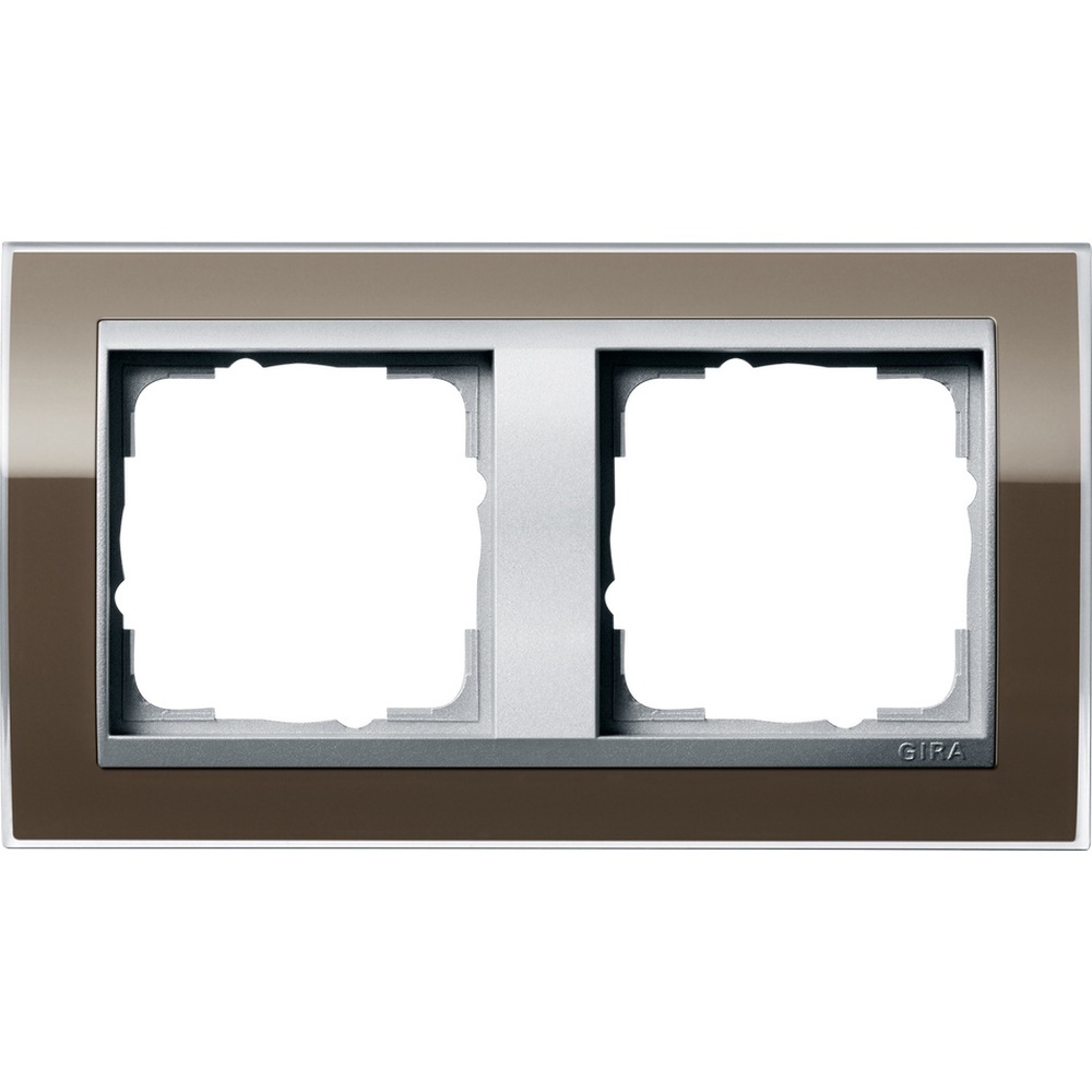 Gira Abdeckrahmen 2fach 0212766