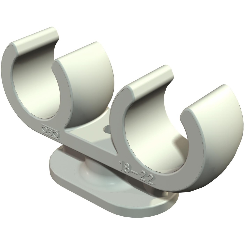 OBO Bettermann Sockel-Klemmschelle 2140608 Typ 2962 2X10