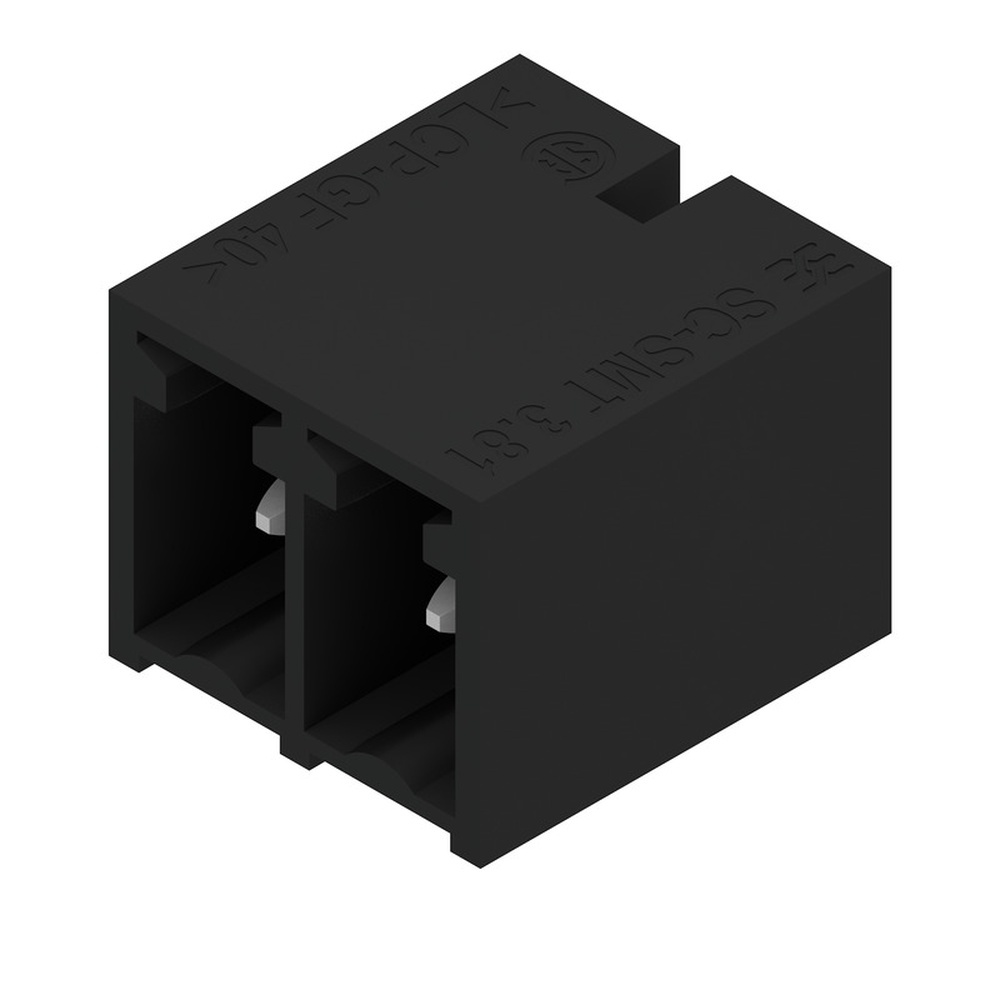 Weidmüller Leiterplattensteckverbinder 1863140000 Typ SC-SMT 3.81/02/90G 1.5SN BK RL