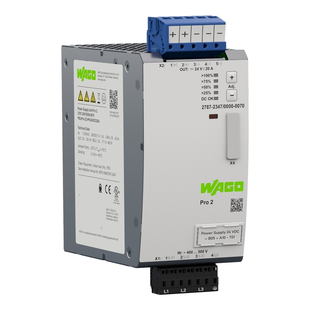 Wago Stromversorgung 2787-2347/000-070