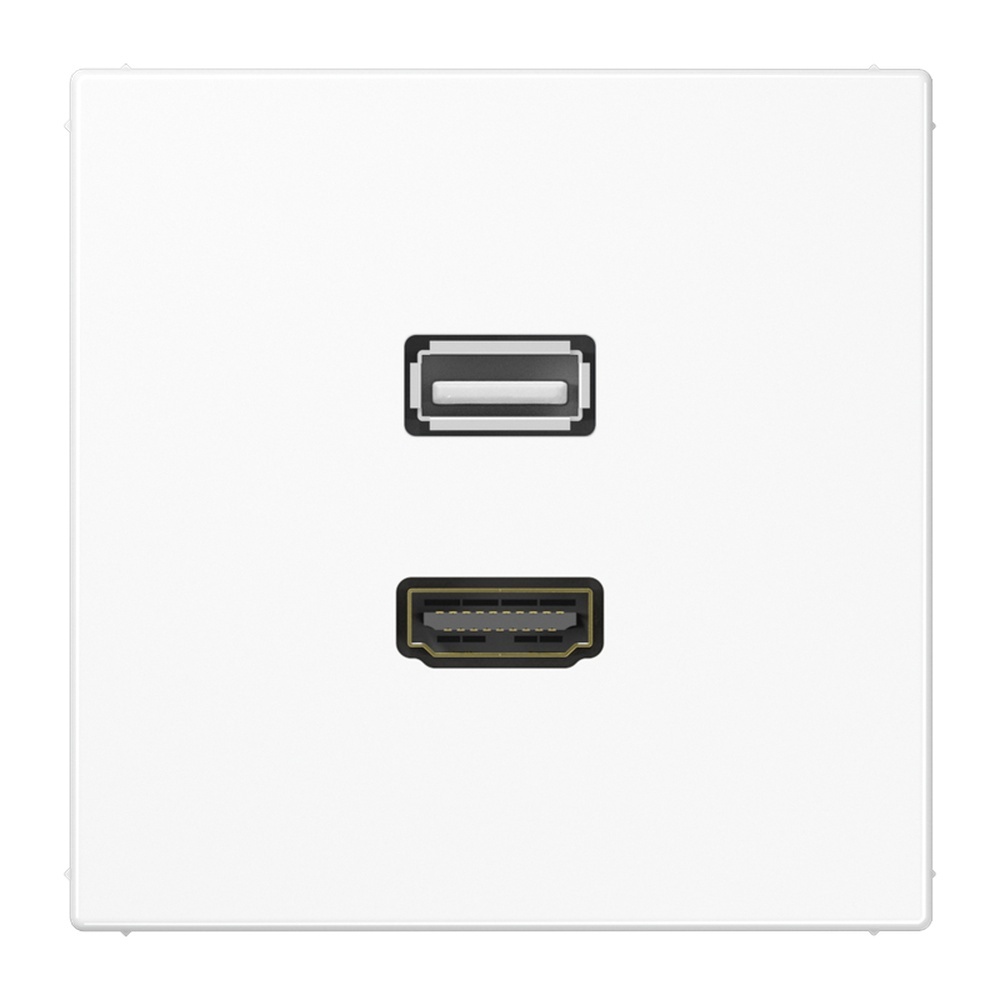 Jung HDMI USB Tragring MA LS 1163 WW