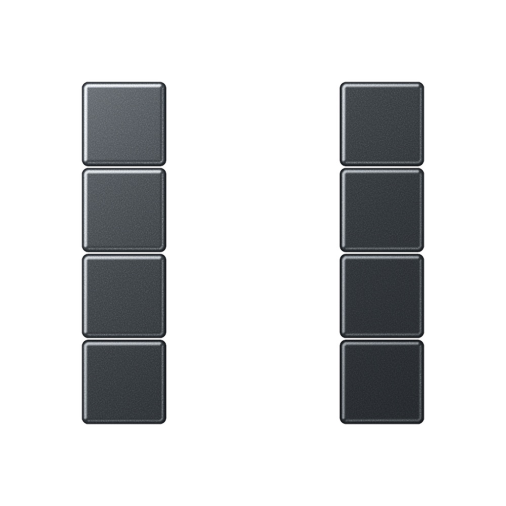 Jung Tastensatz 4fach A 504 TSA ANM