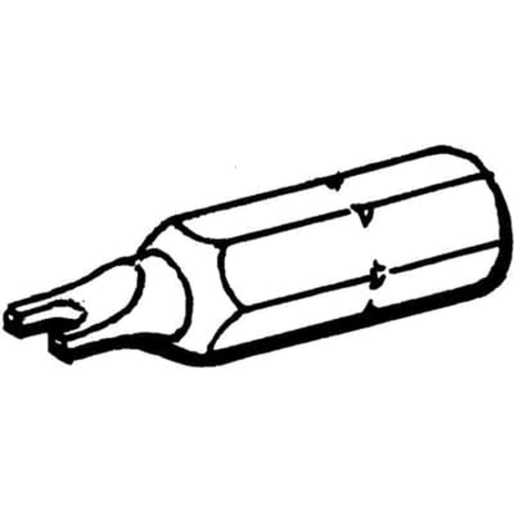 ABB Sicherheitssensoren Zubehör 2TLA020053R5000 Typ Bit anti-tamper screw