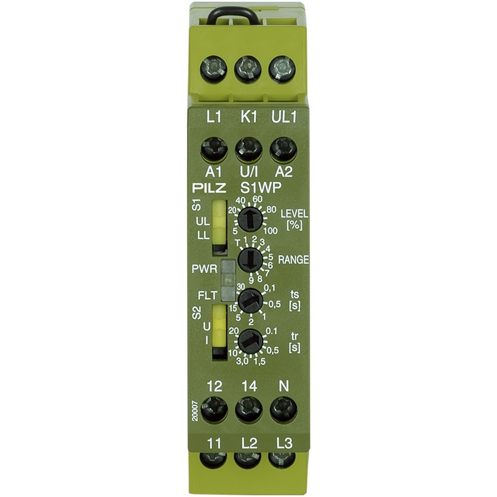 Pilz Wirkleistungsüberwachung 890065 Typ S1WP 9A 110-230VAC/DC UM 0-415VAC 0%