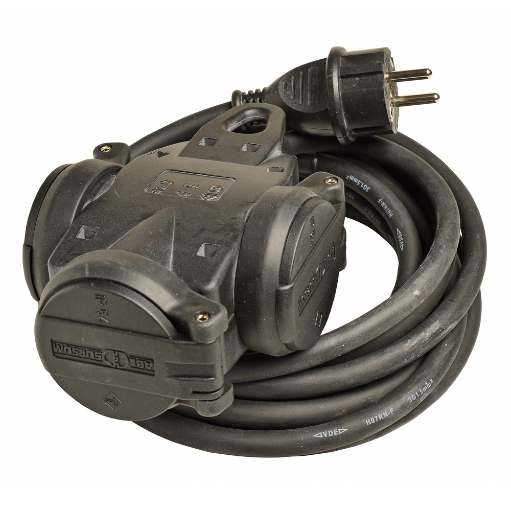 Walther-Werke 3fach Verteiler Steckdose 39100301100304