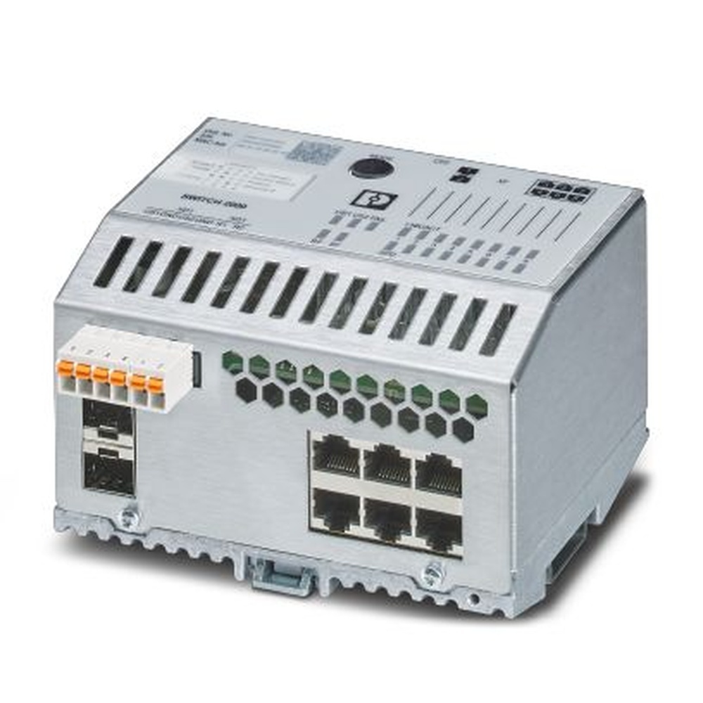Phoenix Contact Industrial Ethernet Switch 1089126 Typ FL SWITCH 2406-2SFX PN