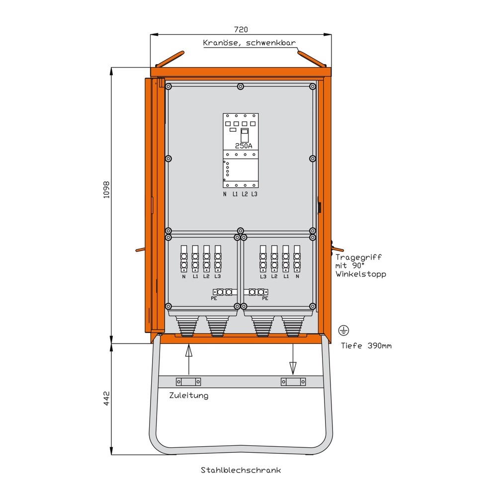 Walther-Werke Kranverteiler WV0632A