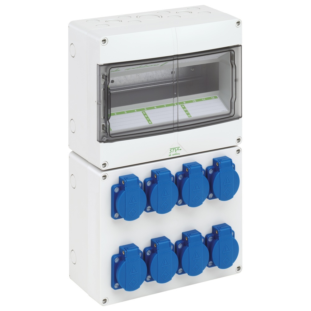 Spelsberg Steckdosen Kombination 73130801 Typ STV 1208-S