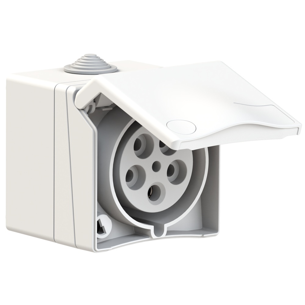 Bals Wandsteckdose 110712 Typ 110712/CEE-Steckdose32A5pIP44400V6h