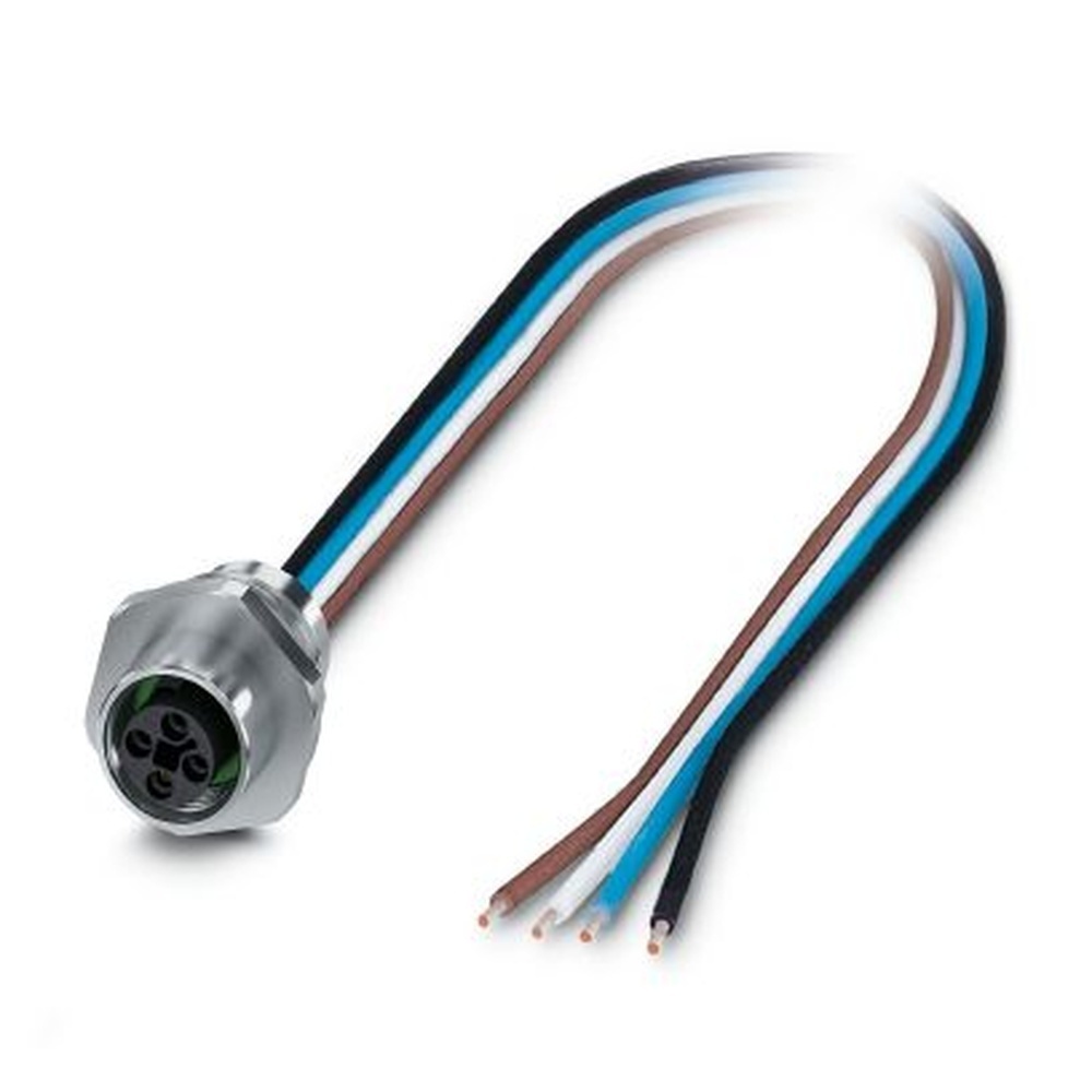 Phoenix Contact Einbausteckverbinder 1411606 Typ SACC-E-M12FST-4P-M16XL/0,5