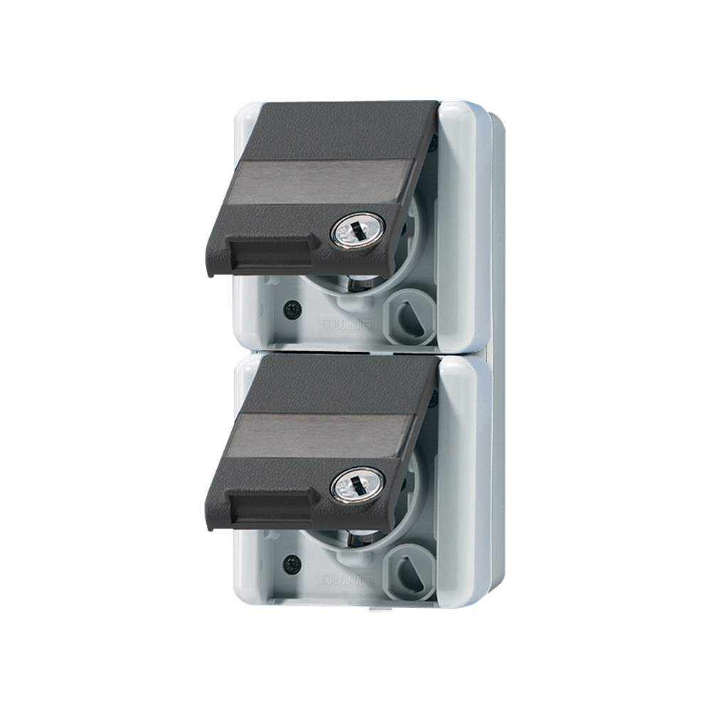 Jung Schutzkontakt Steckdose 822 NAWSL