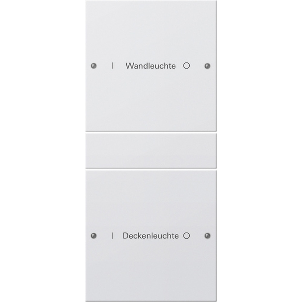 Gira Wippenset 2fach 220203