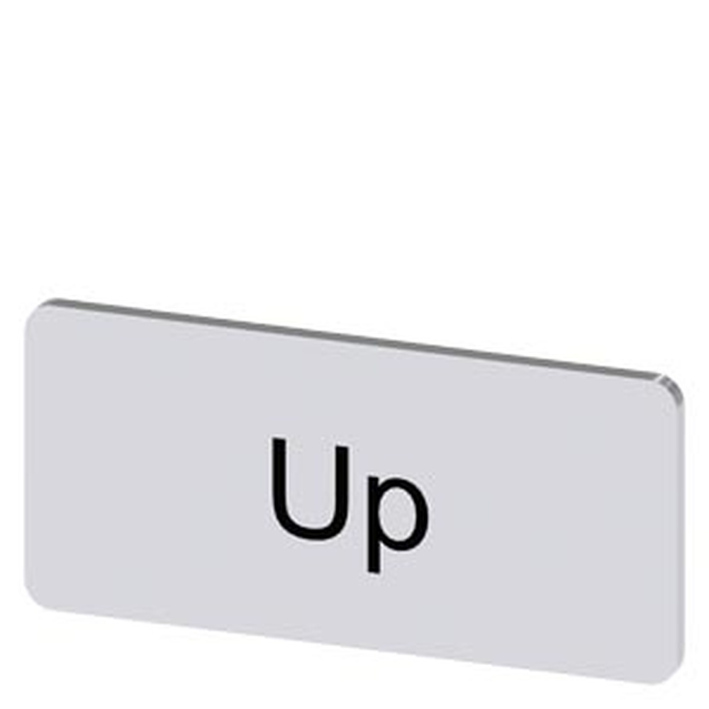 Siemens Bezeichnungsschild 3SU1900-0AC81-0DL0