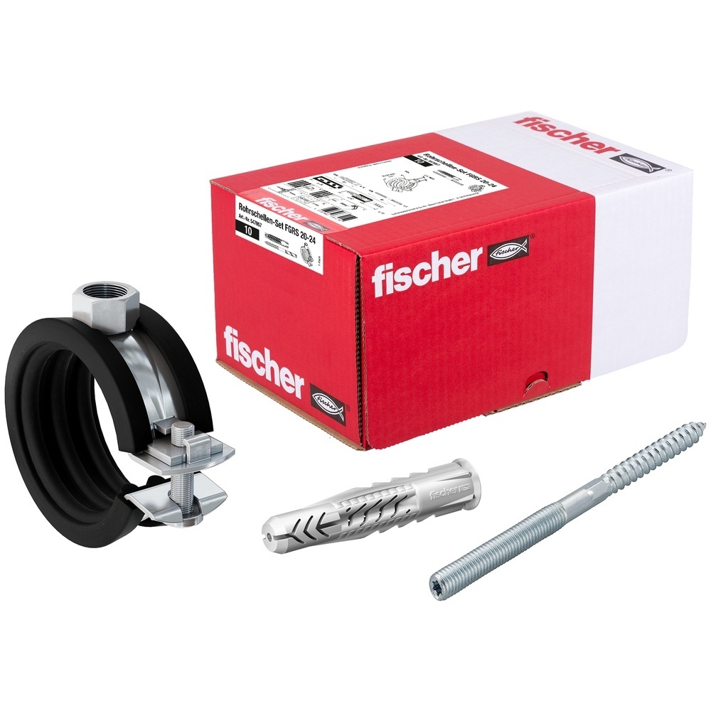 Fischer Rohrschellen Set 547057 Typ ROHRSCHELLEN-SET FGRS 20-24