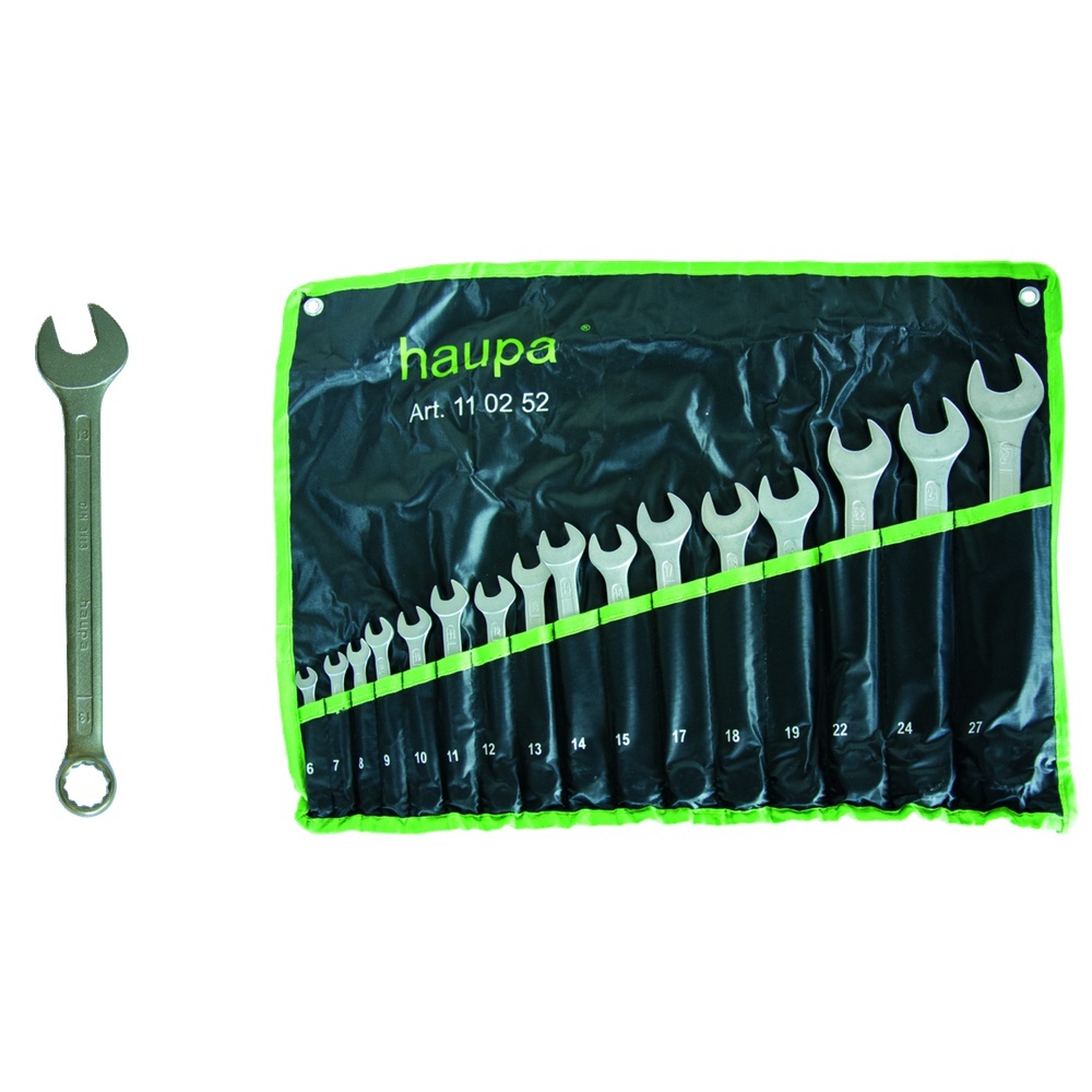 Haupa Maul Ringschlüsselsatz 110252