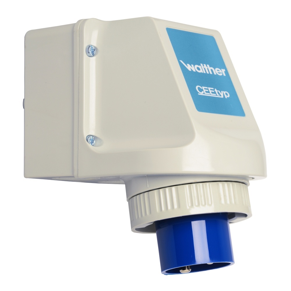 Walther-Werke Wasserdichter Wandgerätestecker 618306