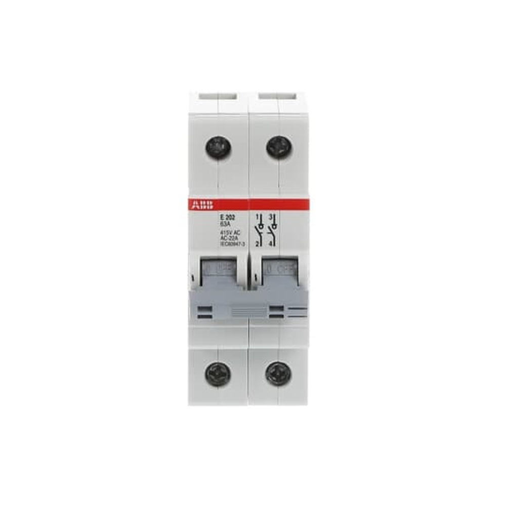 ABB Schalter für Reiheneinbau 2CDE282001R1063 Typ E202/63G