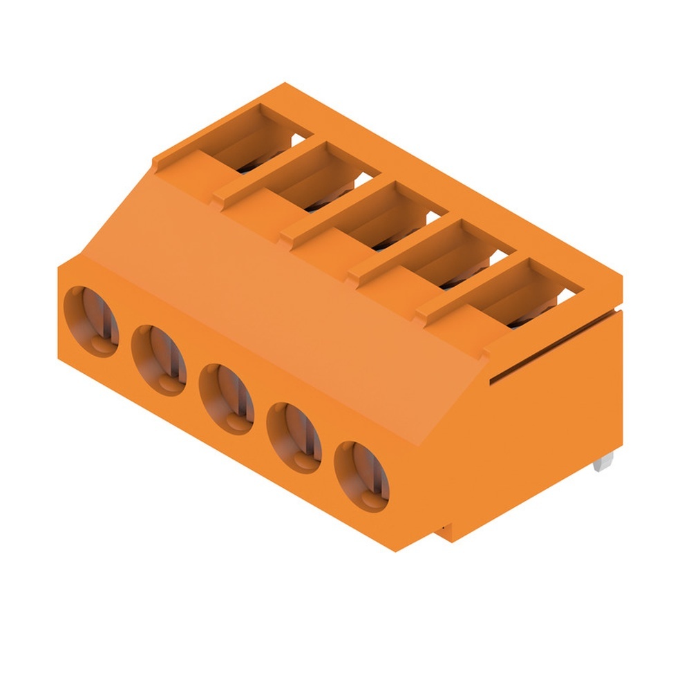 Weidmüller Leiterplattenklemme 2431930000 Typ LL 5.08/05/180 3.2SN OR BX